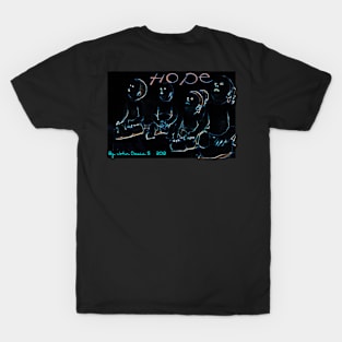 Hope Generation Neon Abstract Psychedelic T-Shirt